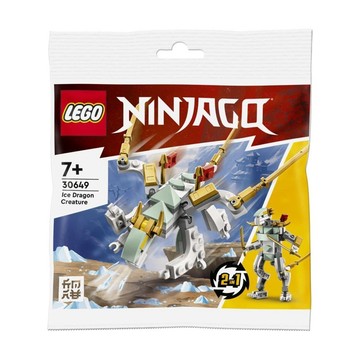 【台中翔智積木】 LEGO 樂高 忍者系列 30649 lce Dragon Creature 冰龍