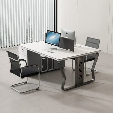 公司貨免運 附發票 辦公桌員工位職員桌椅組合辦公室家具卡座現代單人屏風電腦桌簡約-快速出貨