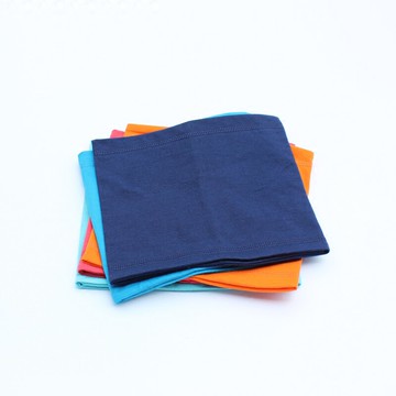 單秋冬兒童針織棉圍脖脖套男女孩戶外保暖圍脖雙層柔軟舒適1入