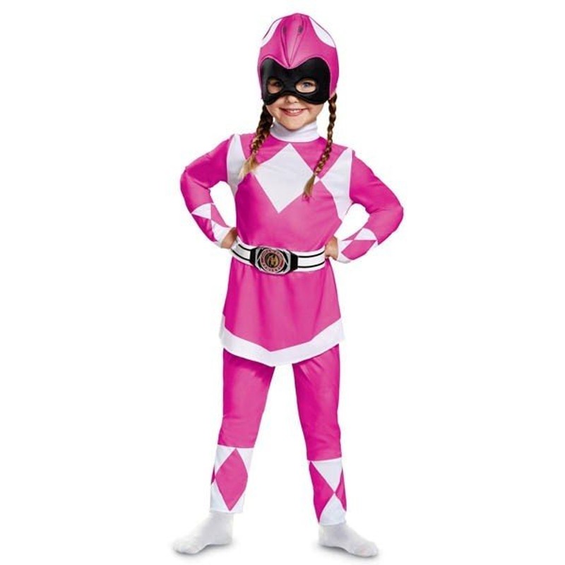 パワーレンジャー コスプレ マイティモーフィン ピンクパワーレンジャー 幼児 クラシック コスチューム 衣装 通販 Lineポイント最大0 5 Get Lineショッピング