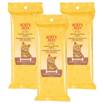 BURT'S BEES 燕麥萬用潔膚巾 貓用  50張  3包
