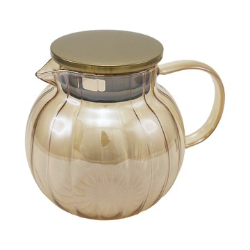 一品川流 AWANA 耐熱玻璃南瓜壺-1200ml-2組