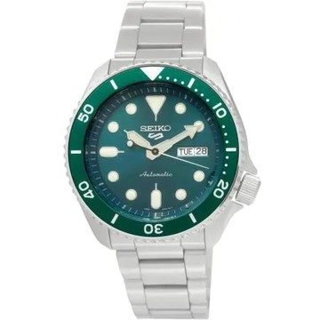SEIKO 精工 SRPD61K1手錶 綠水鬼 夜光 手自動上鍊 機械錶 鋼帶 男錶