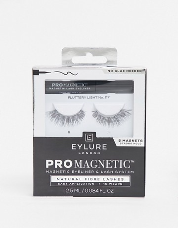 Eylure Pro Magnetic False Lashes 117-Black