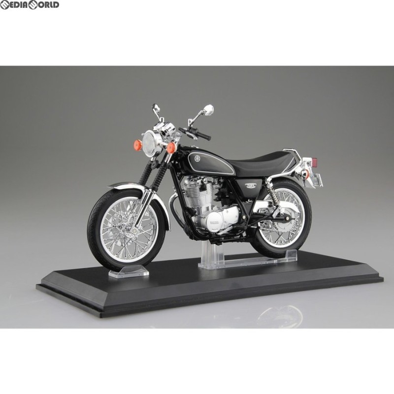 新品即納』{FIG}1/12 完成品バイク YAMAHA SR400 ヤマハブラック 