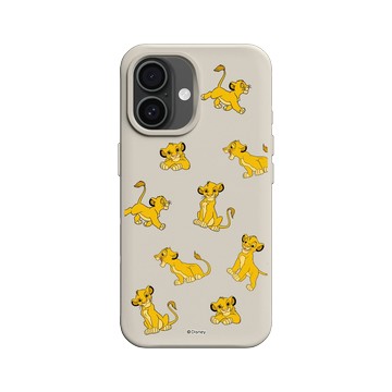 iPhone 16 SolidX 貝殼灰 - Disney - Lion King 迪士尼-獅子王 - 辛巴-Pattern