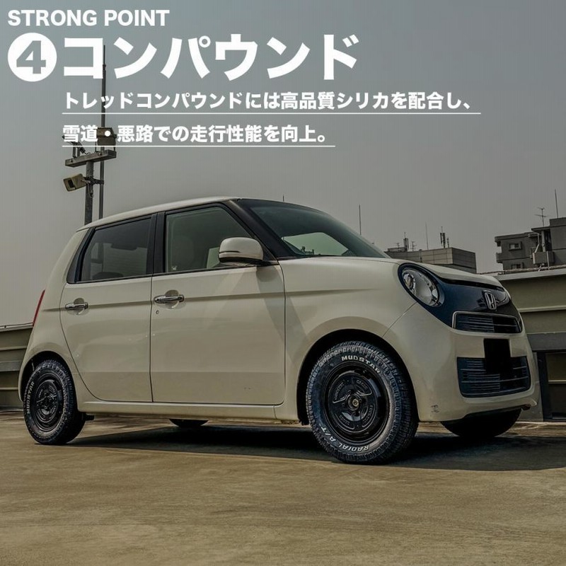 RIVAI OFFROAD Plastic Bomb <br> 14×4.5J 4/100 +43 マットブラック