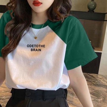 歐貨歐洲站女裝白色純棉短袖t恤女2025年夏季新款洋氣減齡顯瘦潮