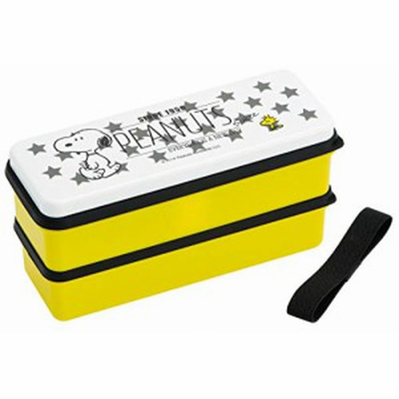 スケーター 弁当箱 2段 シリコン製内蓋付 スリム ランチボックス 630ml スヌーピー モノクロ Peanuts 日本製 Sslw6 通販 Lineポイント最大1 0 Get Lineショッピング