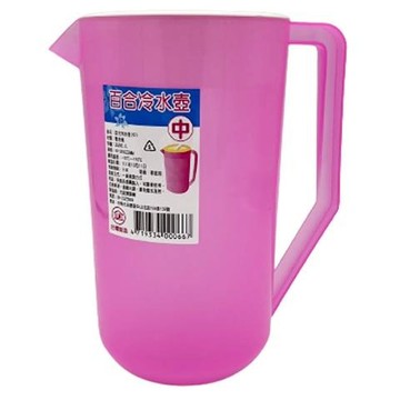 百貨 King 中百合塑膠 中螃蟹冷水壺  粉色  2.5L  2個