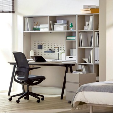 【iloom 怡倫家居】ROY MONO 1200型 5層收納型書桌組 含/不含上方門片 網路獨家 書桌 桌子 工作桌