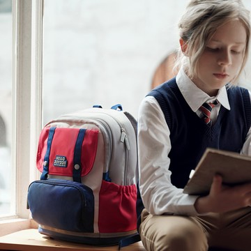 zoyzoii｜兒童護脊書包B15-太空藍