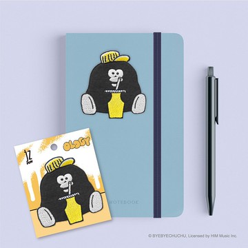 JzFun / 奧樂雞 大刺繡裝飾貼(喝飲料)