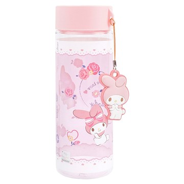 MY MELODY 美樂蒂 吊飾水壺 19.4 x 6.5 x 6.5cm  500ml  1個