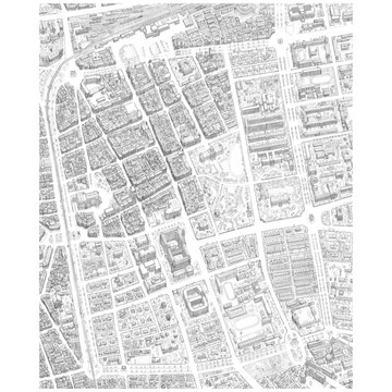 史蹟台北城 (1945) 檔案級藝術印刷品  中和大的