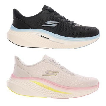 Skechers 健走鞋 女鞋 寬楦 GO WALK MAX CUSHIONING 黑/粉 125581WBKBL/125581WLTGY
