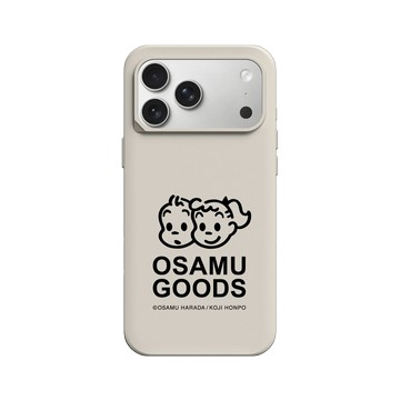 iPhone 17 Pro Max SolidX 貝殼灰 - OSAMU GOODS - 經典系列-LOGO