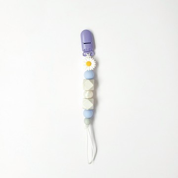 客製化 7顆 雛菊 奶嘴鏈