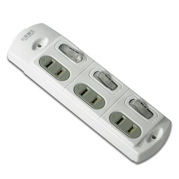 太星電工 安全三開三插配線插接器 AE029