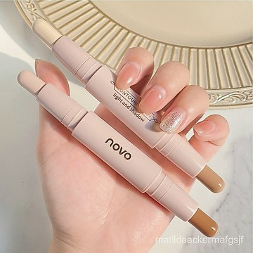 NOVO美妝 立體 雙頭 修容 高光棒 服帖 修顔 陰影 修容 立體輪廓 鼻影 自然 日常款