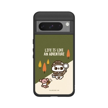 Pixel 8 Pro SolidSuit 黑 - 爽爽貓 Song Song Meow by SECOND - 冒險爽爽貓