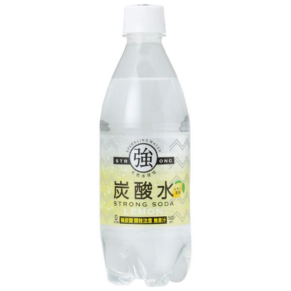 友桝飲料【セール】友桝飲料 強炭酸水 レモン 500ml 1セット（6本） 通販 LINEポイント最大0.5%GET | LINEショッピング