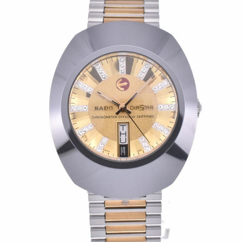 ☆美品【RADO】ラドー ダイヤスター 636.0308.3 クロノメーター デイデイト 自動巻き メンズ G#115212 |  LINEブランドカタログ