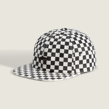 Salton Jockey 黑白色棋盤格棒球帽