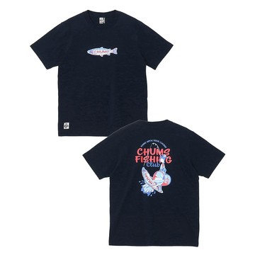 CHUMS CHUMS Fishing Club T-Shirt 男 短袖上衣 深藍 CH012753N001