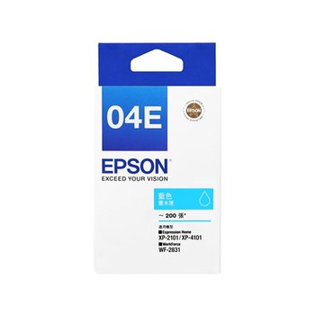 EPSON 原廠 04E 藍色 墨水匣 /個 C13T04E250｜領券最高折$220
