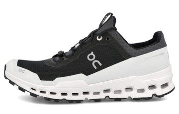 ON RUNNING CLOUDULTRA BLACK WHITE WOMENS