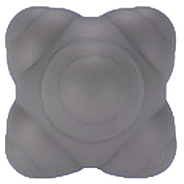 s-sportplus+ 六角反應球 灰色 fyq1 訓練反應速度 提升專注度  6.5cm  1個
