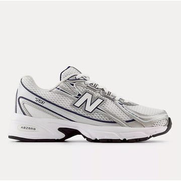 New Balance 740 復古慢跑鞋 男女款 銀/藍 U740WN2