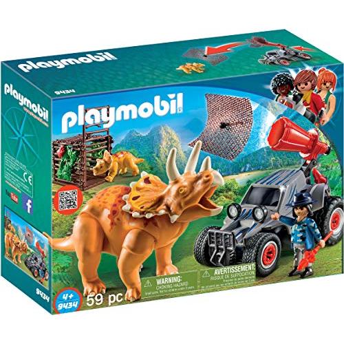 Playmobil 9434 Quad with Triceratops Toy Set 平行輸入