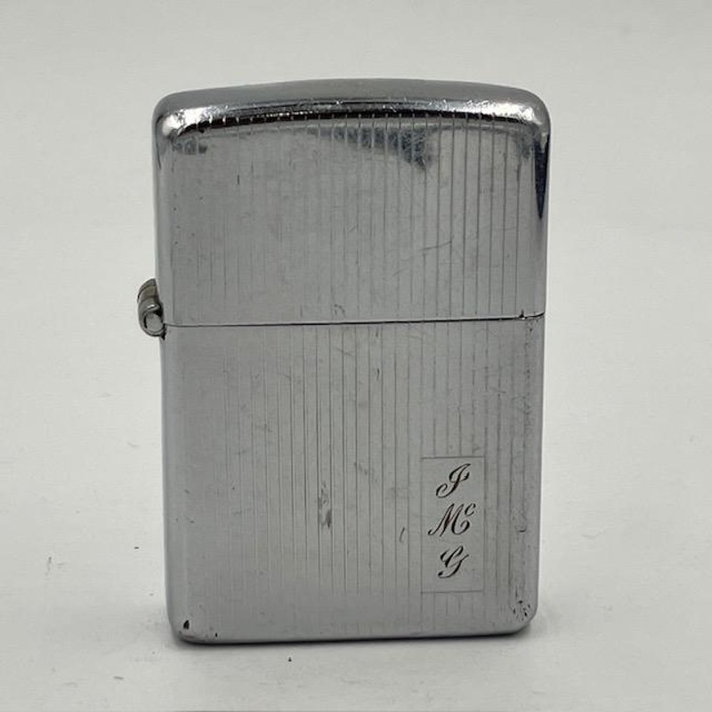 ジッポー ZIPPO ライター 1947年〜1949年 ３バレル エンジンターン ニッケルシルバー製インサイドユニット | LINEブランドカタログ