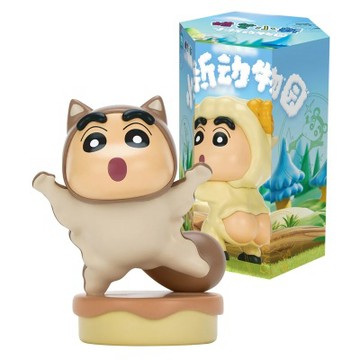 蠟筆小新-小新動物園印章公仔 / 隨機出貨-單盒