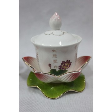 現貨供應 弘喧 供杯 大悲聖水 觀音 供佛 菩薩 水杯 敬神 敬茶 供奉 祭祀 陶瓷 聖水杯 佛堂 財神 佛前 佛俱