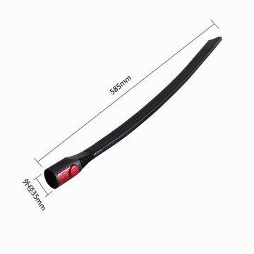 適配戴森吸塵器配件細縫隙清潔吸頭V6/V7V8V10/V11長軟扁吸頭扁嘴 d7284