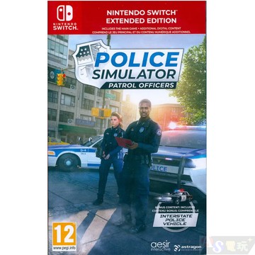 【AS電玩】NS Switch 警察模擬器：巡警 中文版
