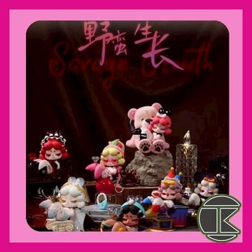 【9月預購】DODORARA野蠻生長盲盒系列 一中盒6入｜限量潮玩角色收藏｜愛蛋客