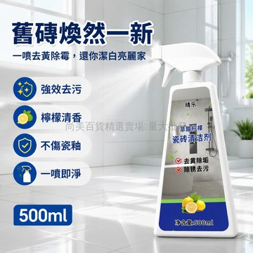 桃園出貨✨ 草酸檸檬強力去污瓷磚清潔劑 浴室廚房地板污垢清洗劑 拖地神器