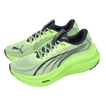 Puma 慢跑鞋 Magmax Nitro 男鞋 綠 氮氣中底 緩震 運動鞋 310088-05