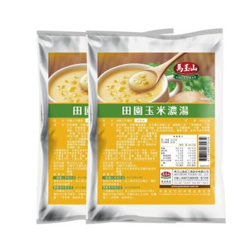 馬玉山 田園玉米濃湯1kgx2包
