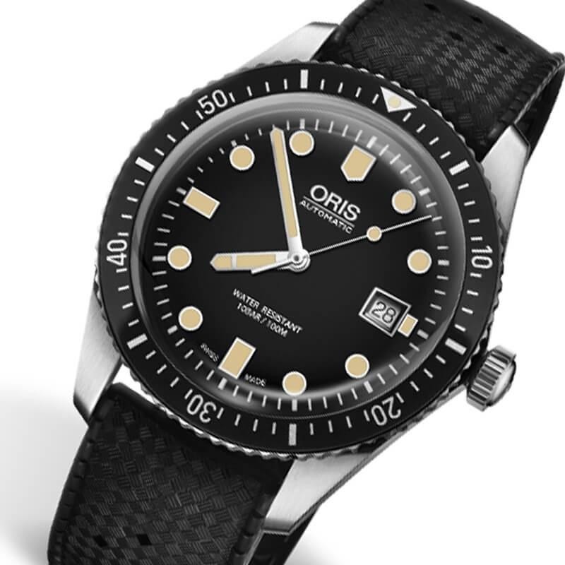 オリス(Oris)ダイバーズ65（Divers Sixty-Five）733 7720 4054 ブラックダイヤル×ラバー 腕時計正規輸入品/ |  LINEショッピング