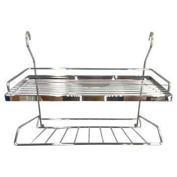 DAY & DAY 調味罐及瓶罐架 ST3028C 304不鏽鋼  銀色  400 x 200 x 360mm  1個