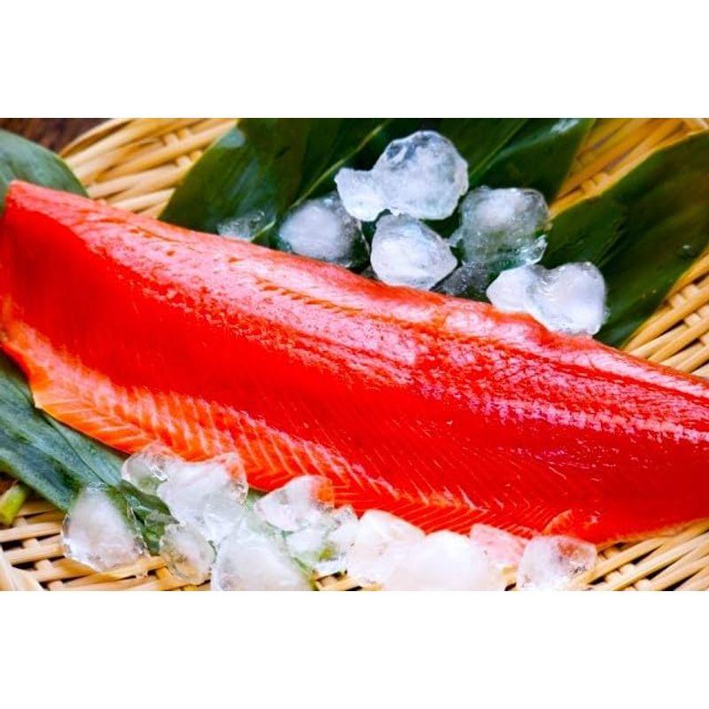 紅鮭 半身 フィレ (約800g) 真空 鮭 焼き魚