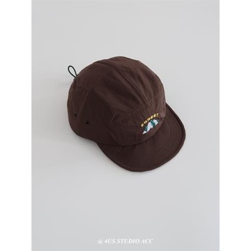 韓版軟頂平沿嘻哈帽女潮流街頭百搭戶外露營防曬遮陽帽速干棒球帽