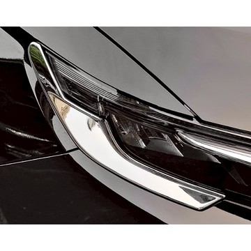 ~歐力斯~本田 HONDA 23-25年 6代 CRV CRV6 大燈眉 大燈飾條 前燈眉 燈眉 碳纖維紋 電鍍銀