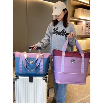 擴展旅行袋女包干濕分離行李包出差行李多功能待產收納包旅游健身