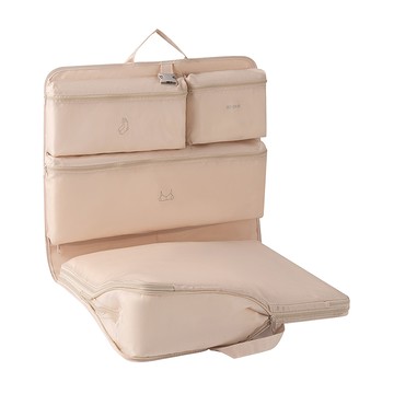 【Mr.box】壓縮六合一旅行收纳袋-可套壓缩款米色